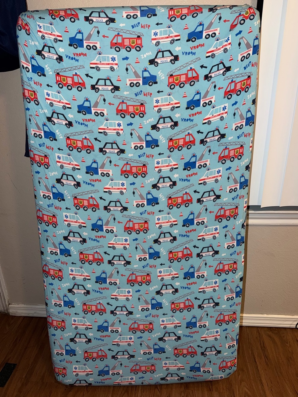 Little Sleepies First Responders fitted sheet